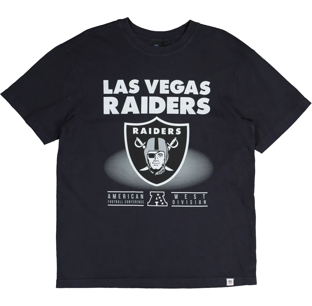 Majestic Athletic Las Vegas Raiders 3D Drop Shadow T-Shirt Black