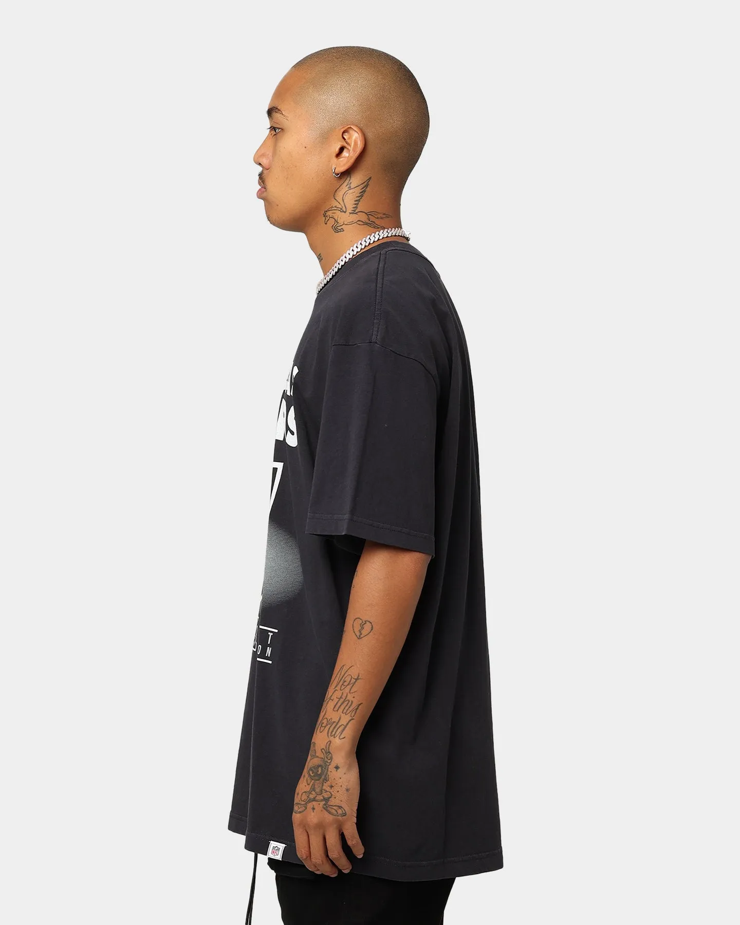Majestic Athletic Las Vegas Raiders 3D Drop Shadow T-Shirt Black