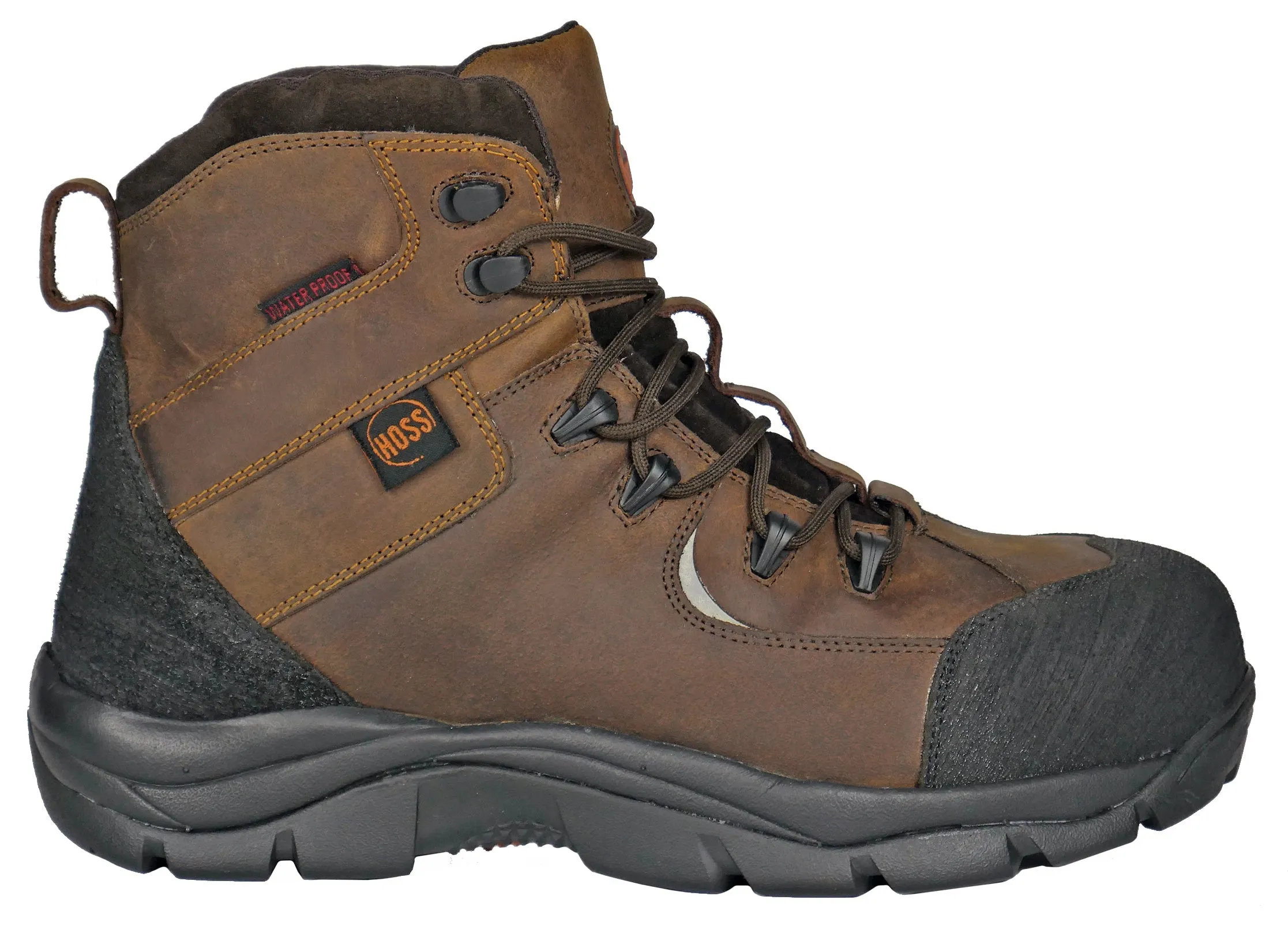 Men's Hoss 6" Ridge Brown, EH, SR, WP, PR, Composite Toe Boot