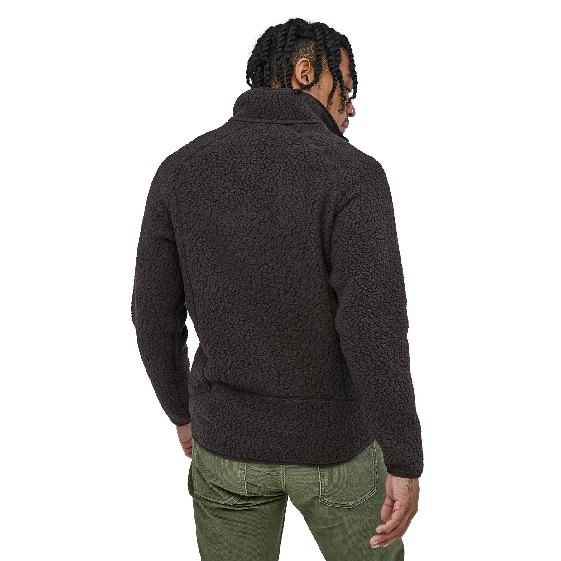 Mens Retro Pile Jacket