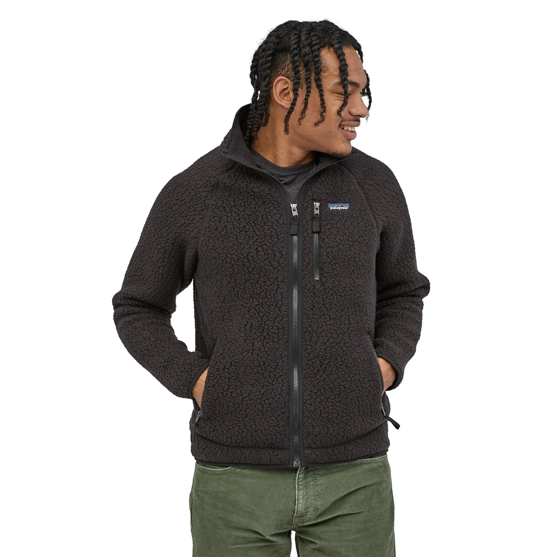 Mens Retro Pile Jacket