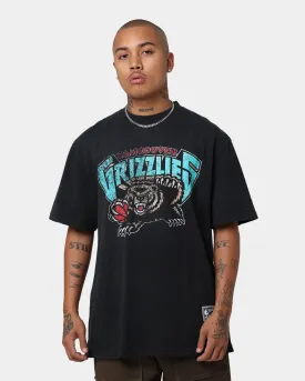 Mitchell & Ness Vancouver Grizzlies Oversized Logo Short Sleeve Vintage T-Shirt Vintage Black