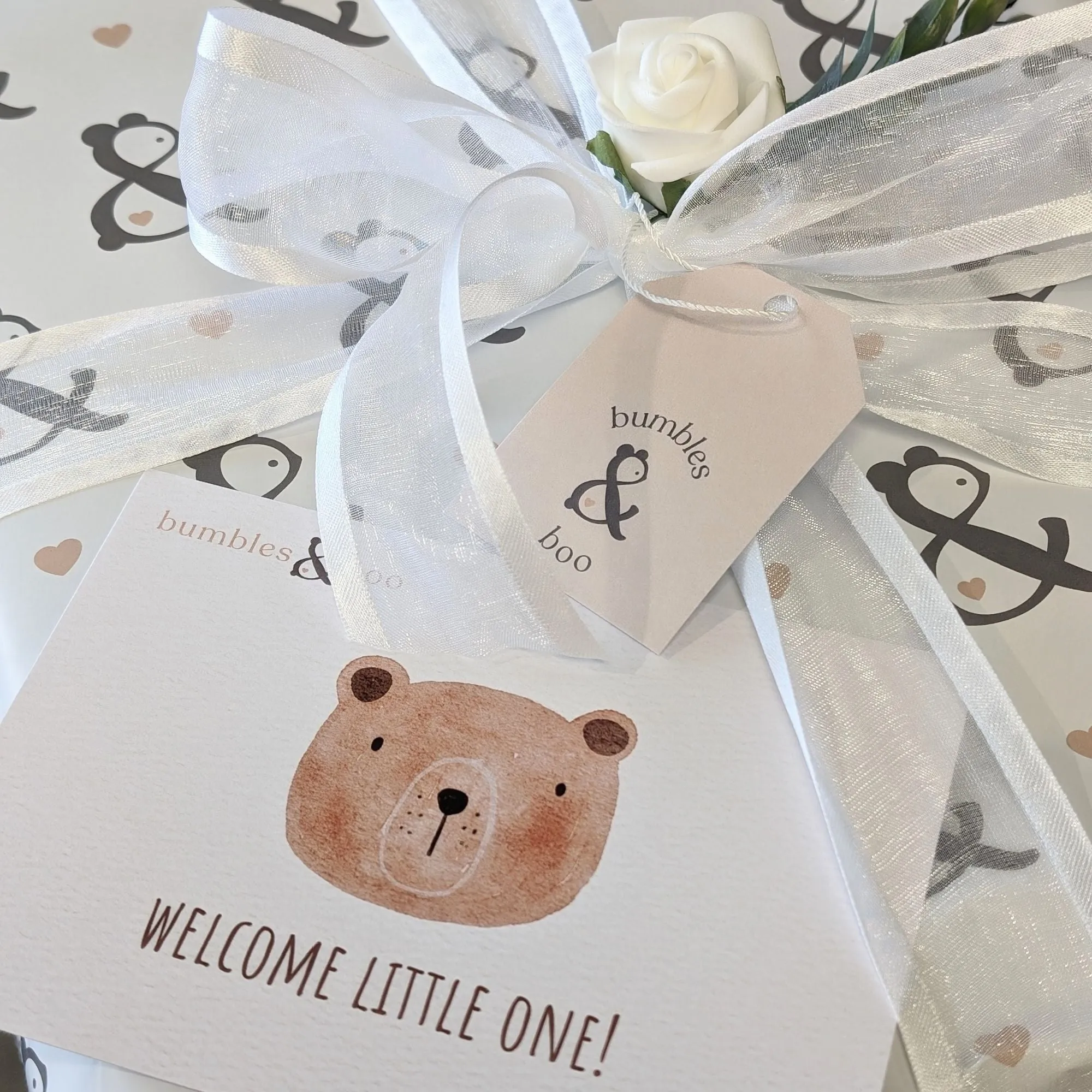New Parent & Baby Gifts Basket Sweet Lullaby Bunny & Book