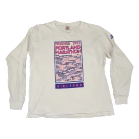 Nike 1992 Portland Marathon Long Sleeve Shirt - Size Large