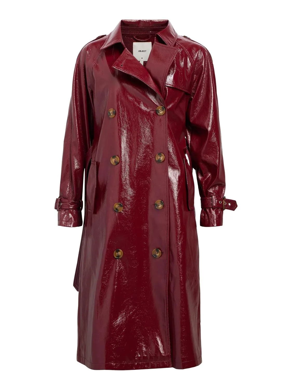 OBJERIKA Trenchcoat - Cabernet
