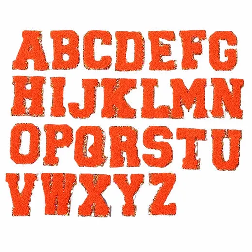 Orange Grace Bag Patches
