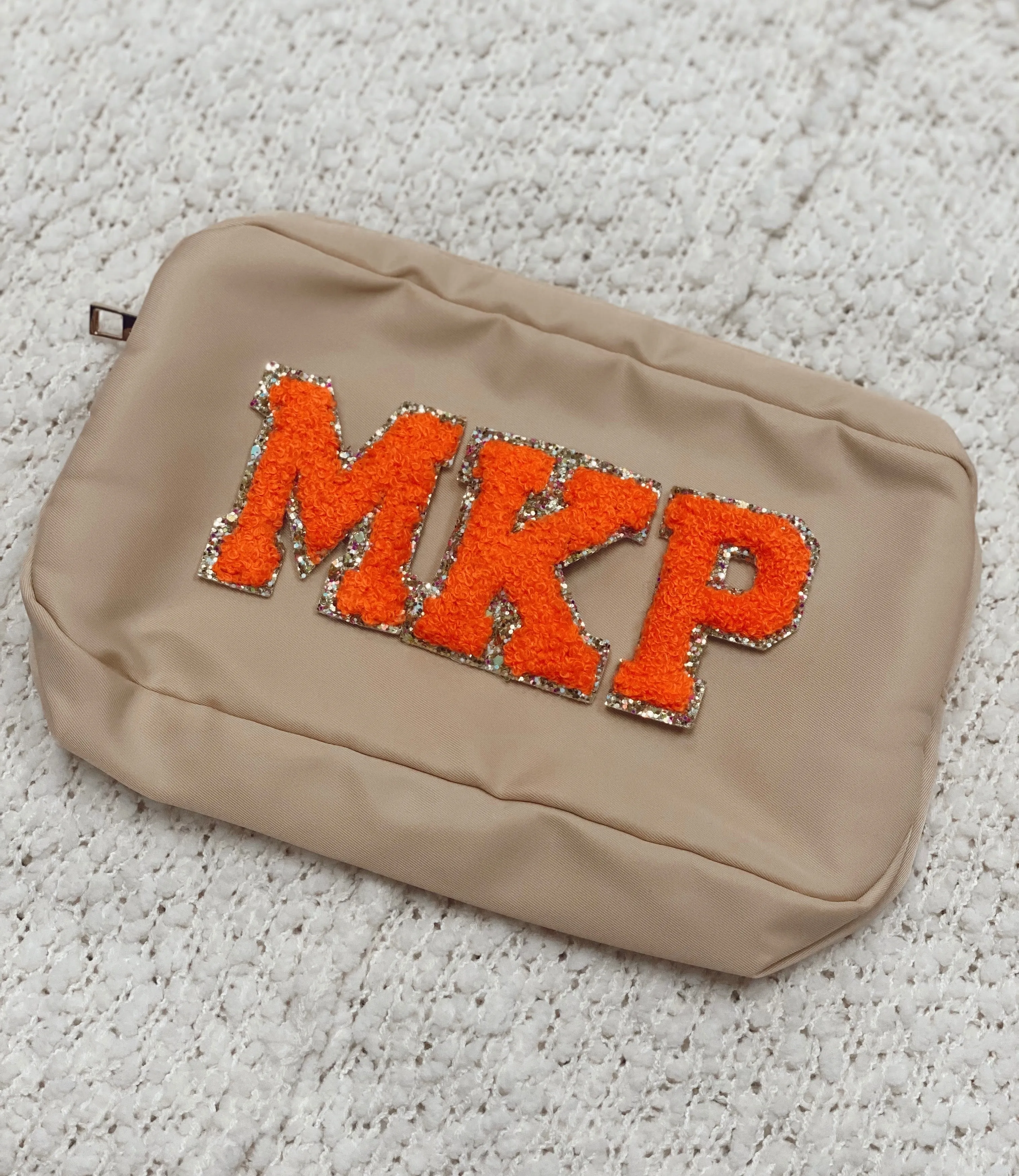 Orange Grace Bag Patches