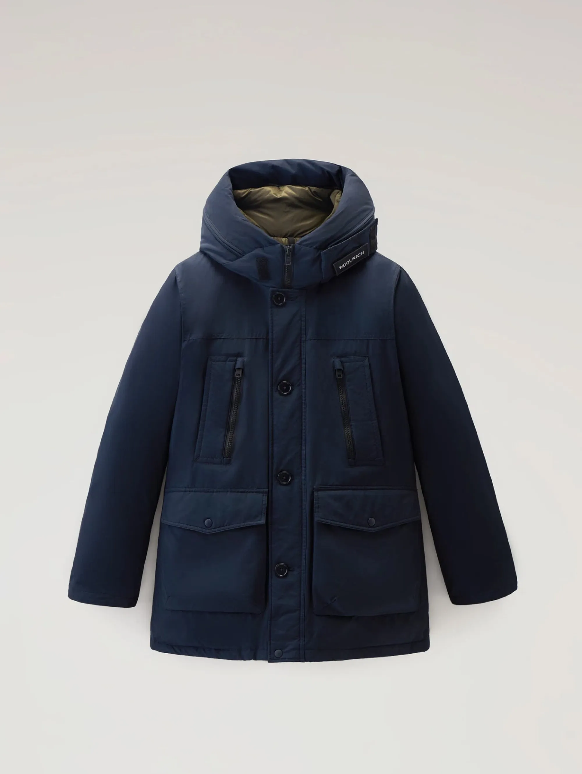 Parka Arctic in Ramar Cloth Rivisitato Blu
