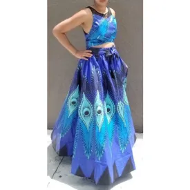 Peacock Maxi skirt