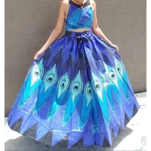 Peacock Maxi skirt