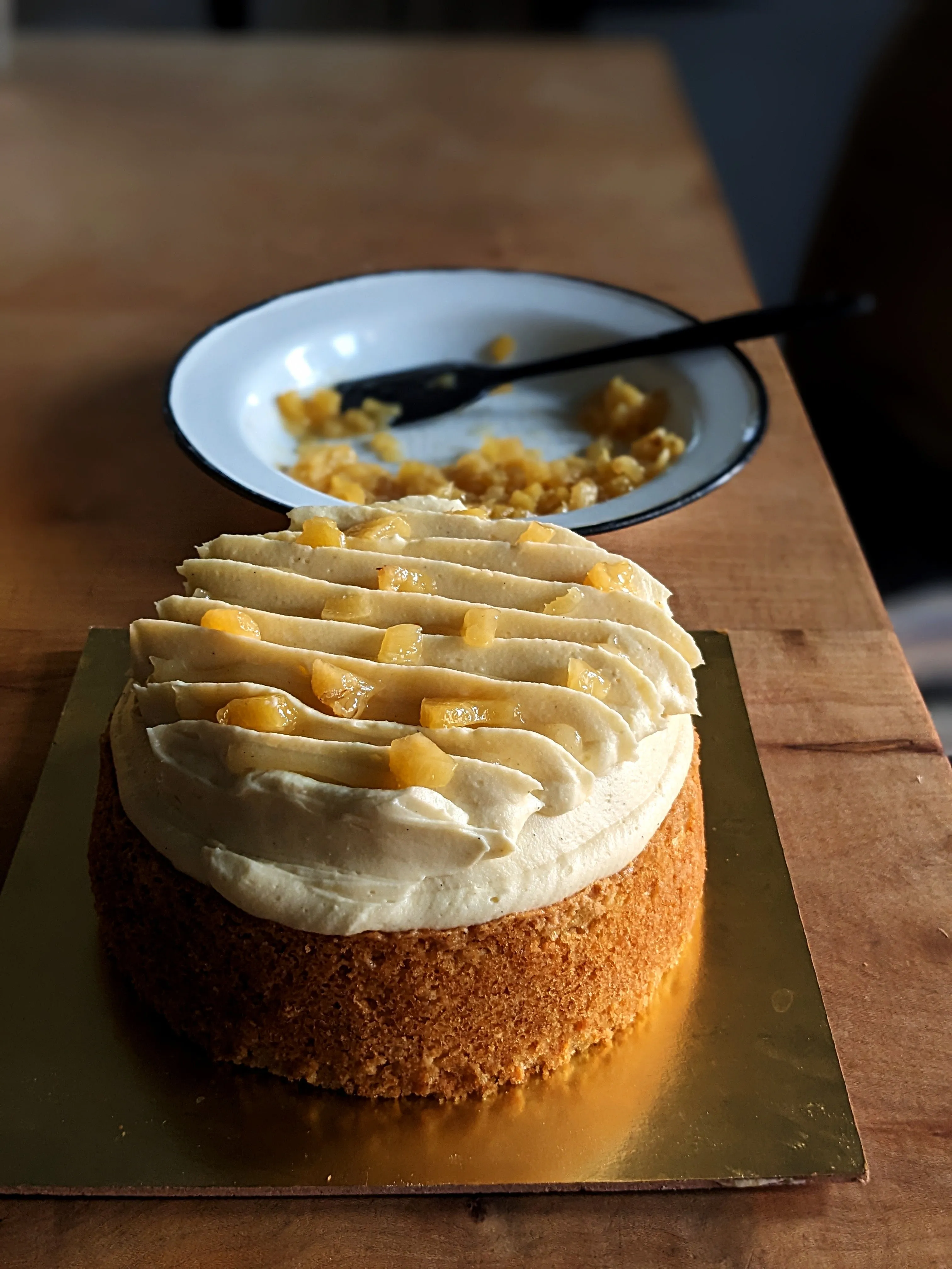 Pineapple Cream Cake