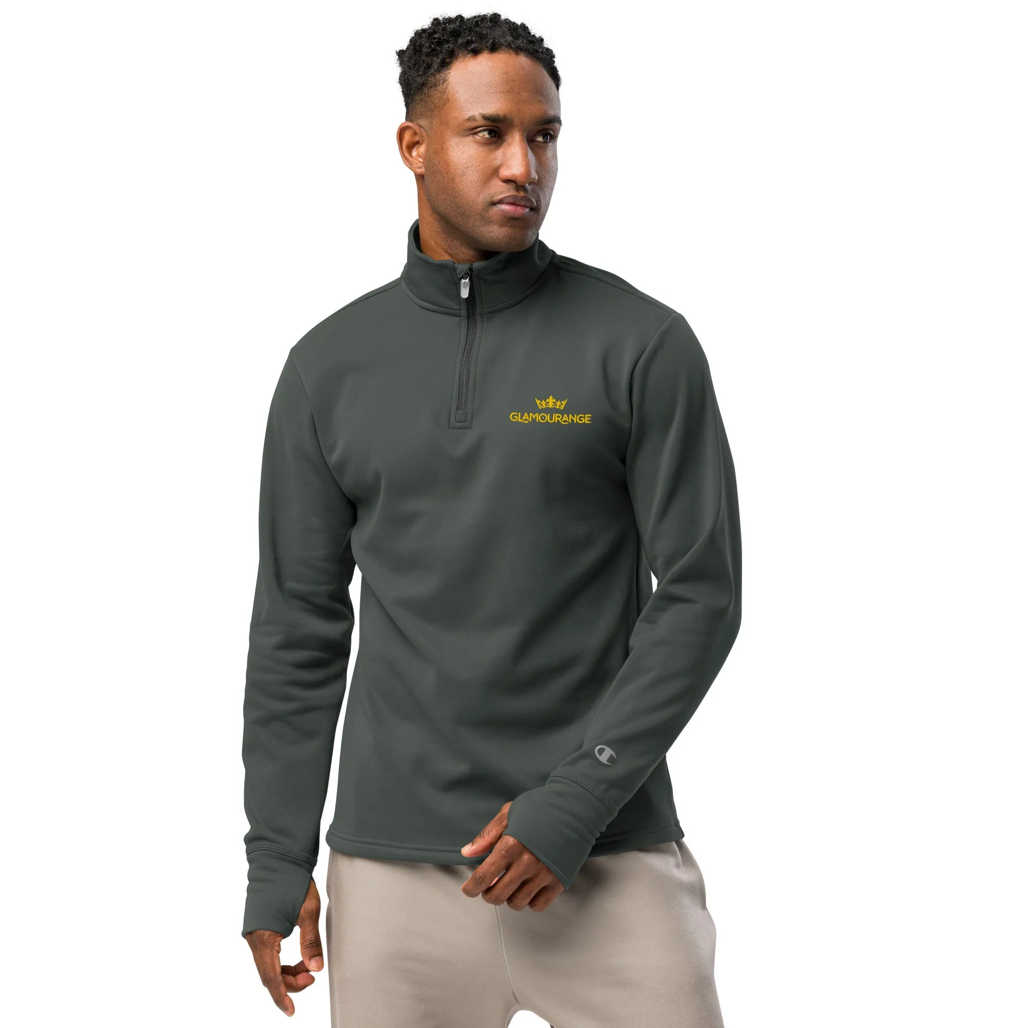 Quarter Zip Pullover - Stealth (Glamourange Winter Quarter Zip Pullover Collection)