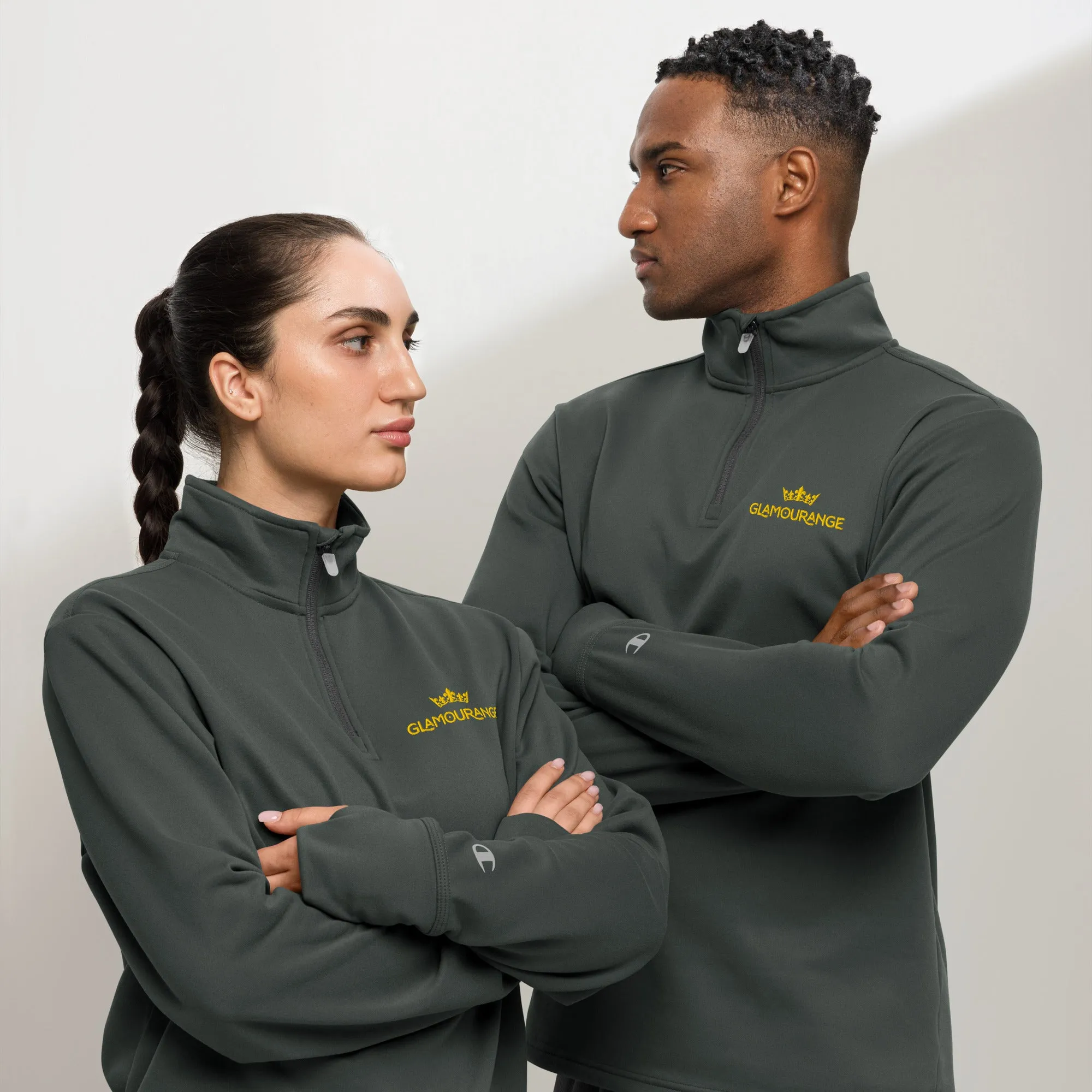 Quarter Zip Pullover - Stealth (Glamourange Winter Quarter Zip Pullover Collection)