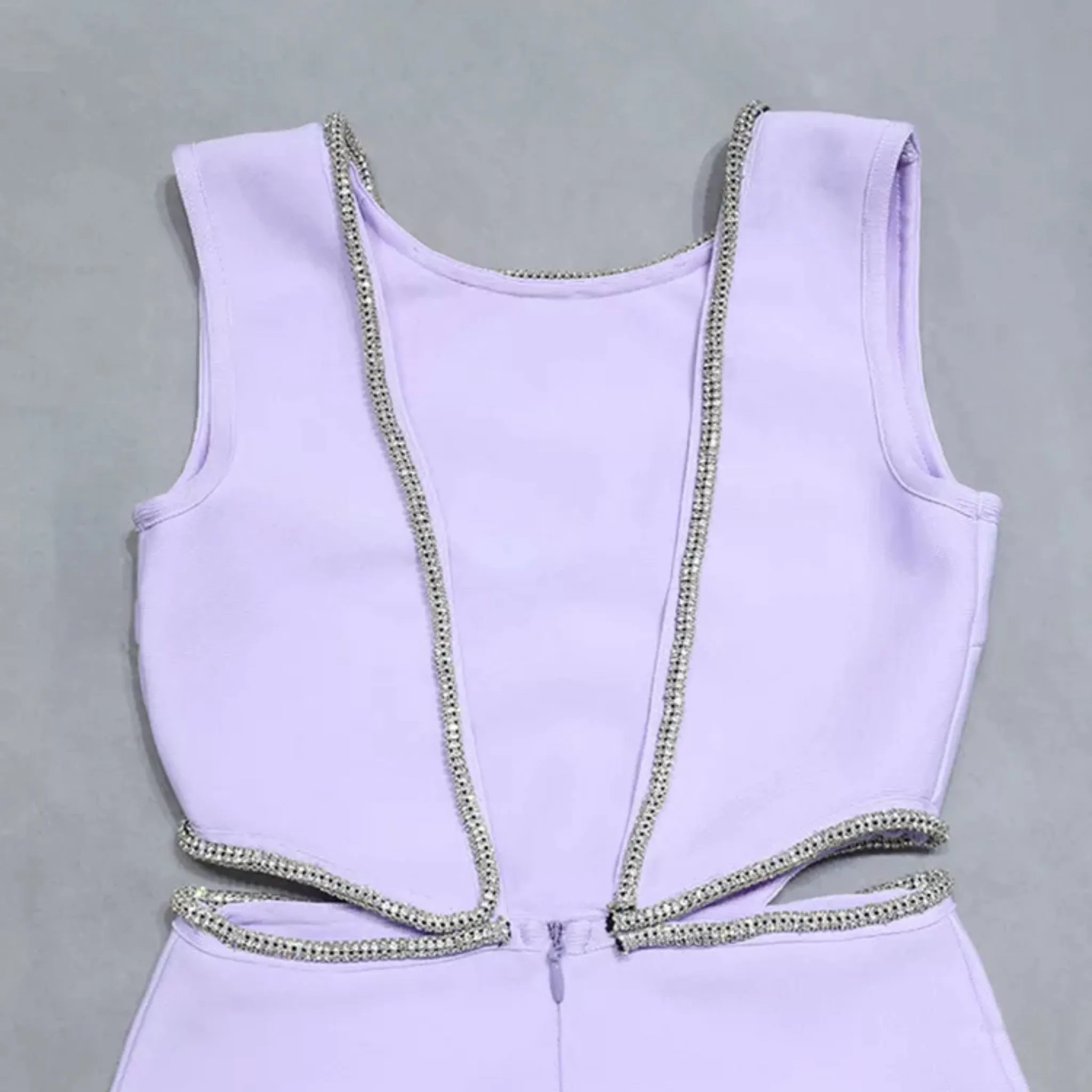 Rhinestone Bodycon Dress