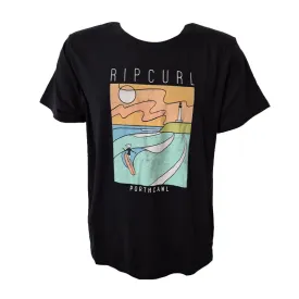 Ripcurl Destination String Line T-Shirt Porthcawl