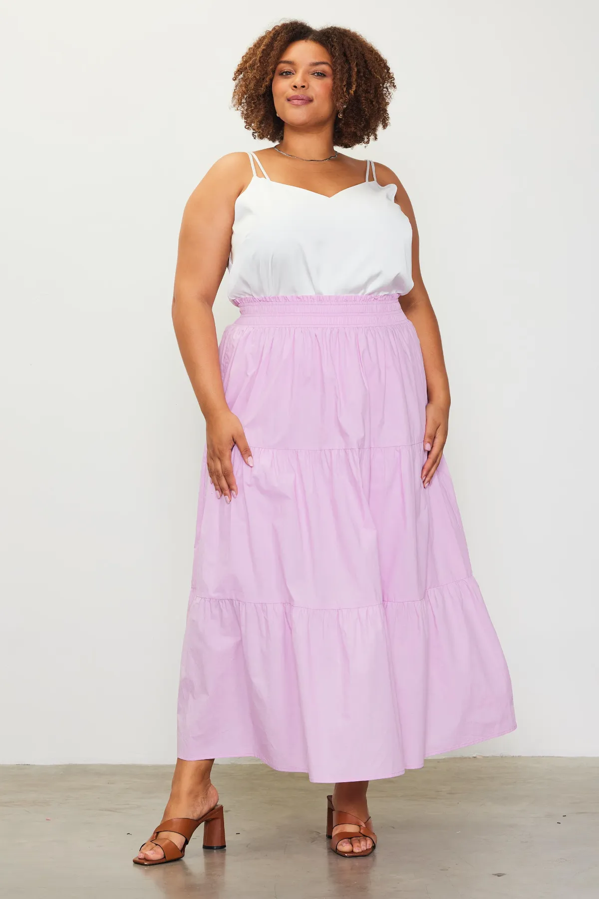 Sheldon Maxi Skirt - Plus size