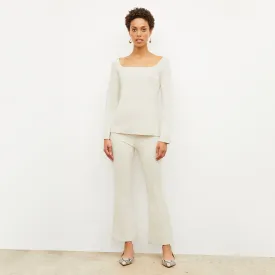 Shiloh Pant - Washable Ponte :: Pearl