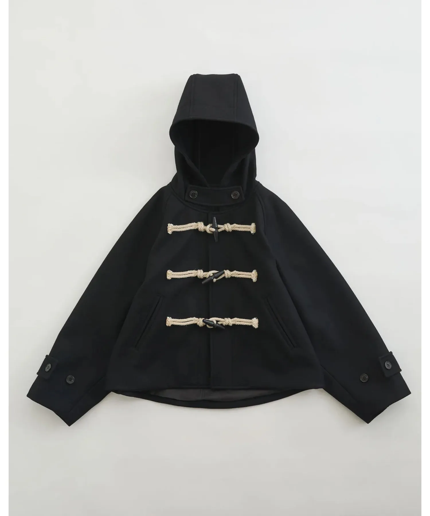 SHORT DUFFLE COAT