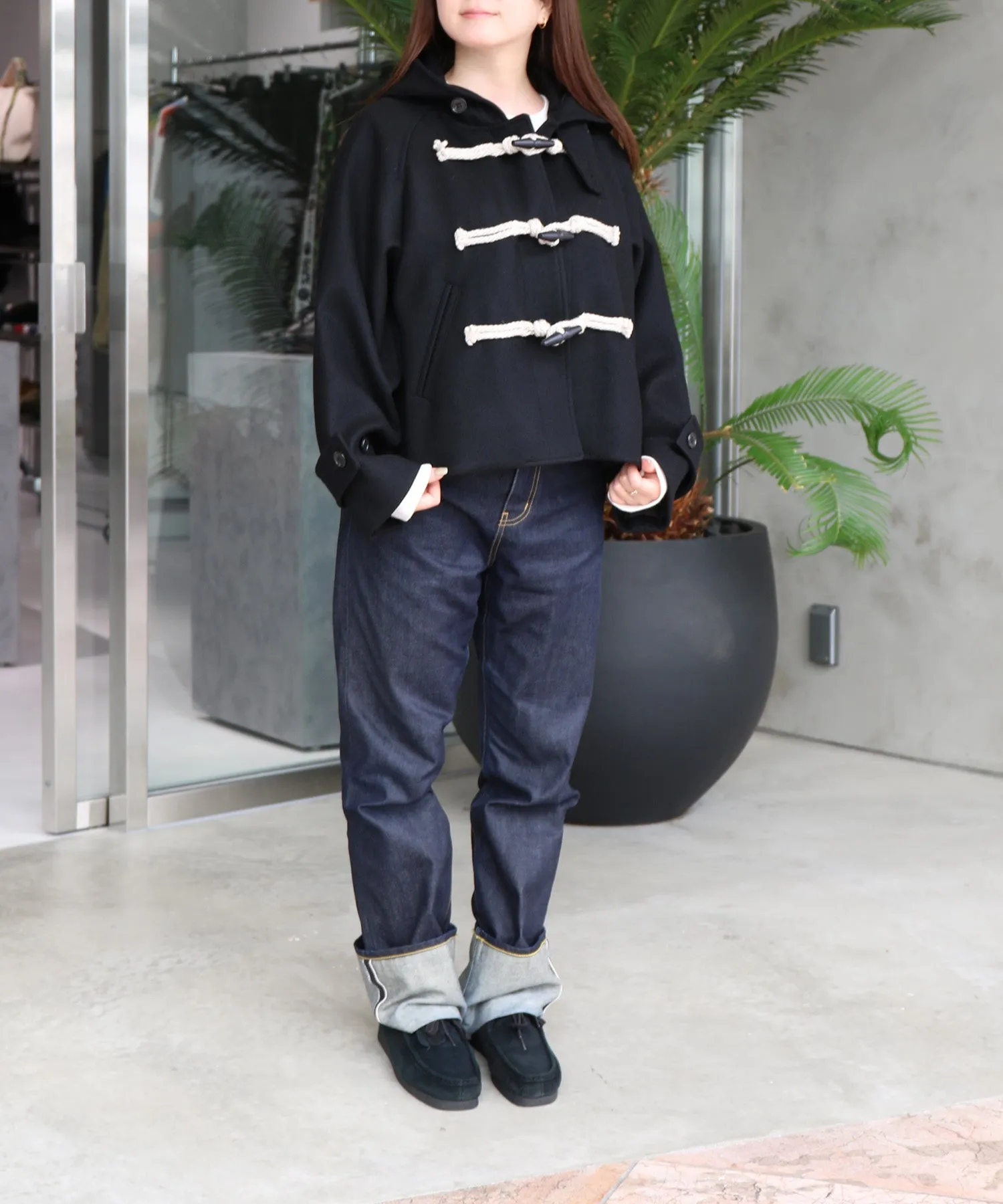SHORT DUFFLE COAT