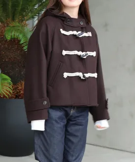 SHORT DUFFLE COAT