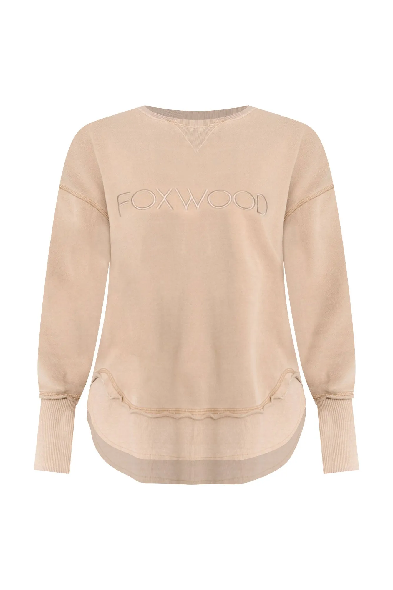 Simplified Oat Crewneck Jumper