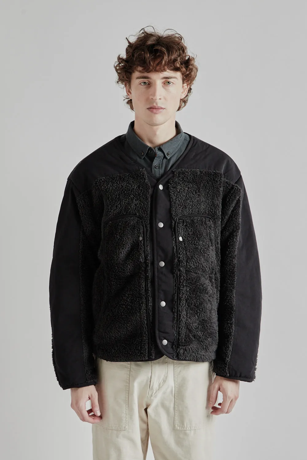 Smock Hooded Parka - Black