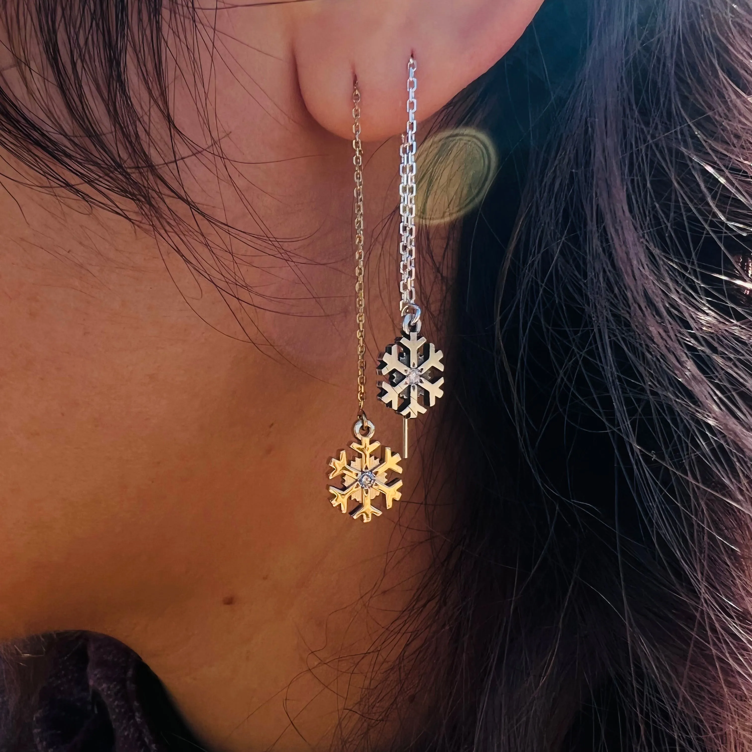 Snowflake Earrings