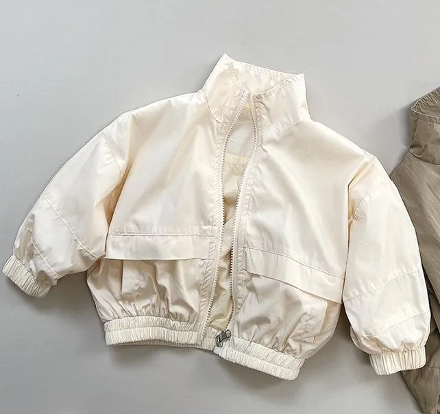 Solid Punching Jacket