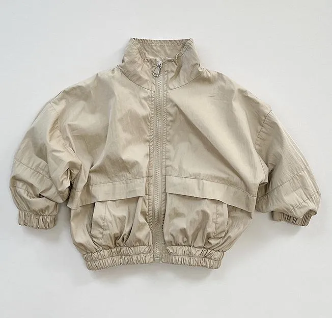 Solid Punching Jacket