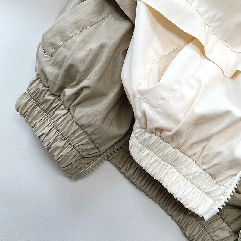 Solid Punching Jacket