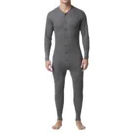 Stanfield's Men's Long Underwear 6603 - Waffle Knit Poly/Cotton, Trap Door with Button, Button Front, Pack of 2, Superior Insulation & Durability | Sizes S-XL