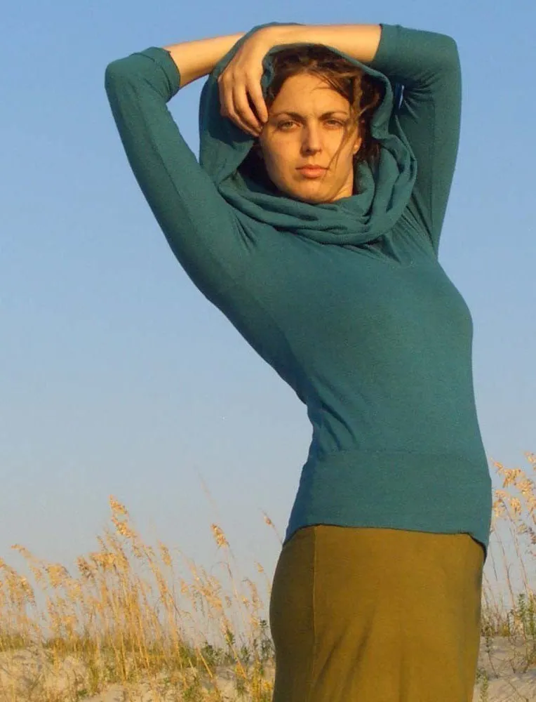 Super Cowl Simplicity Folded Band Shirt