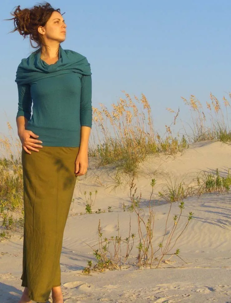 Super Cowl Simplicity Folded Band Shirt