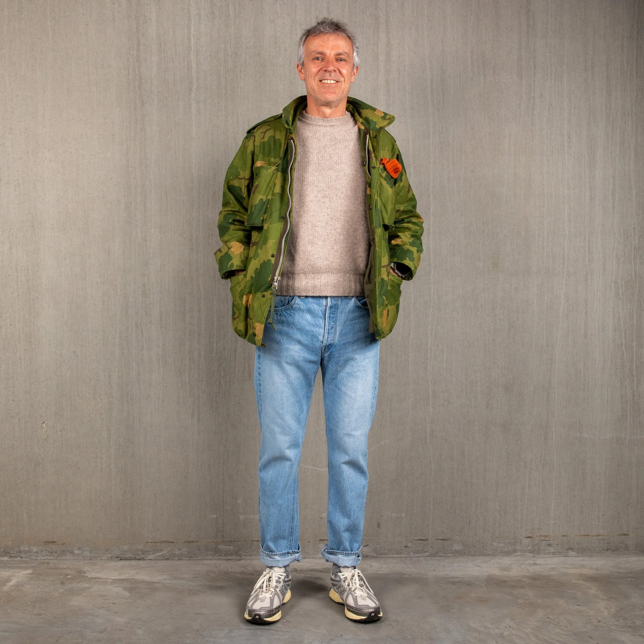 The Real McCoy's M-65 Field Jacket Mitchell Pattern