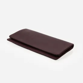 The Refined Wallet Aubergine