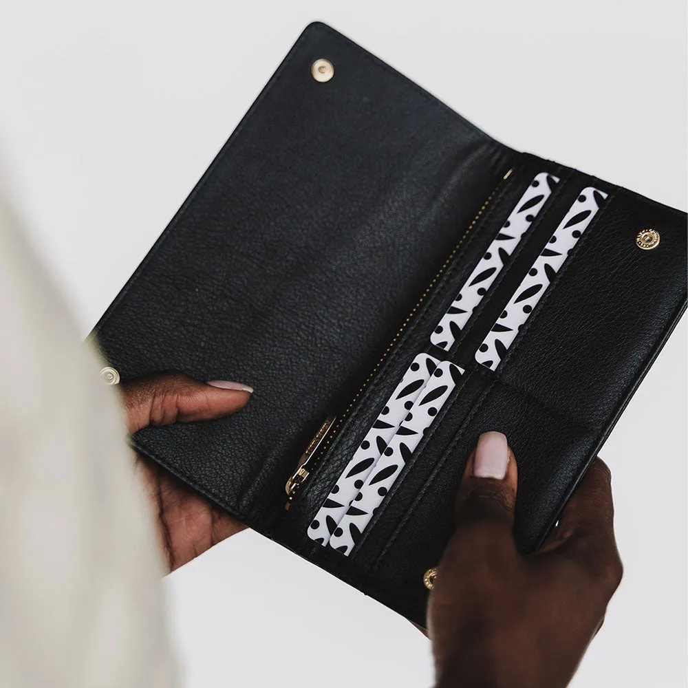 The Refined Wallet Aubergine