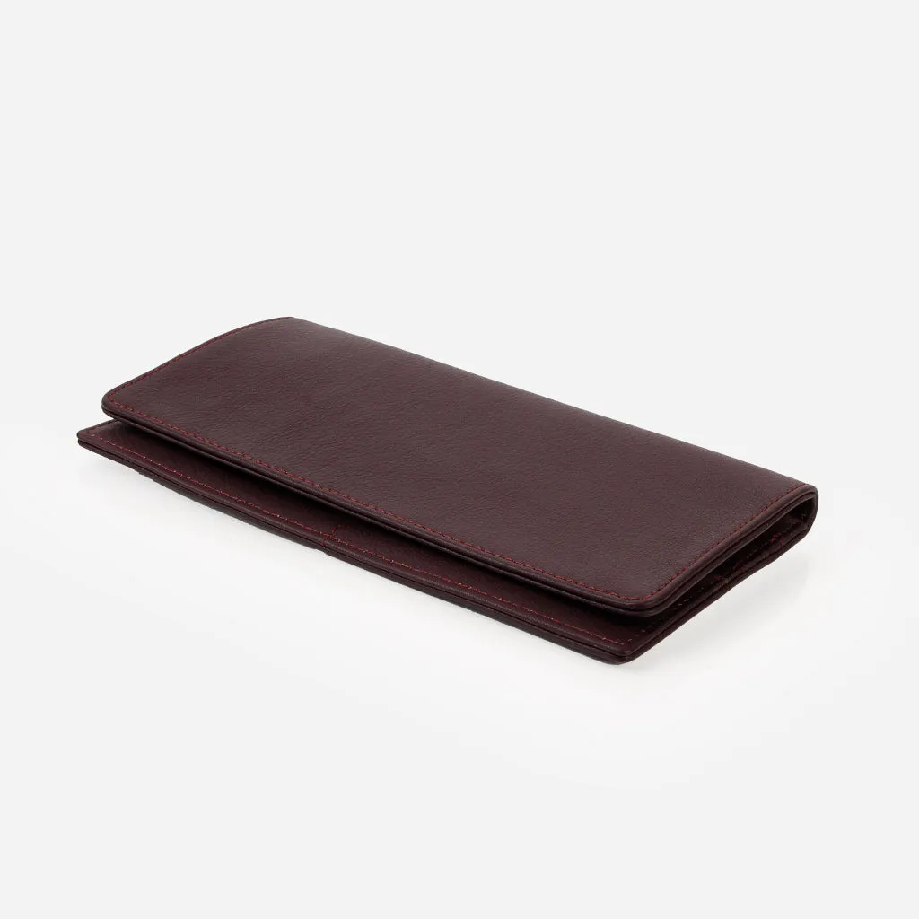 The Refined Wallet Aubergine