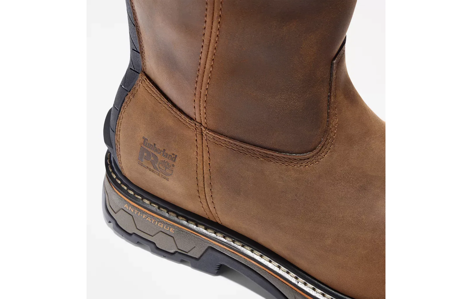Timberland PRO True Grit Comp Toe WP Pull-On Work Boot Men's Earth