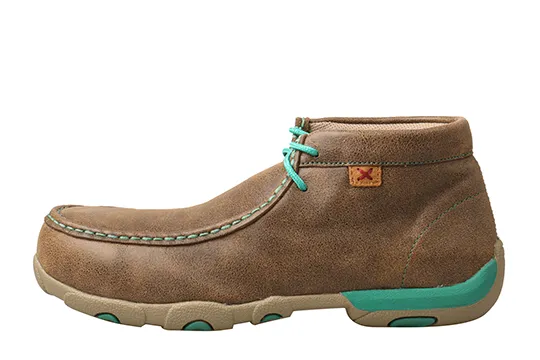 Twisted X Women's 'Chukka' Moc Alloy Toe Slip/Oil Resistant Work Shoe WDMAL01