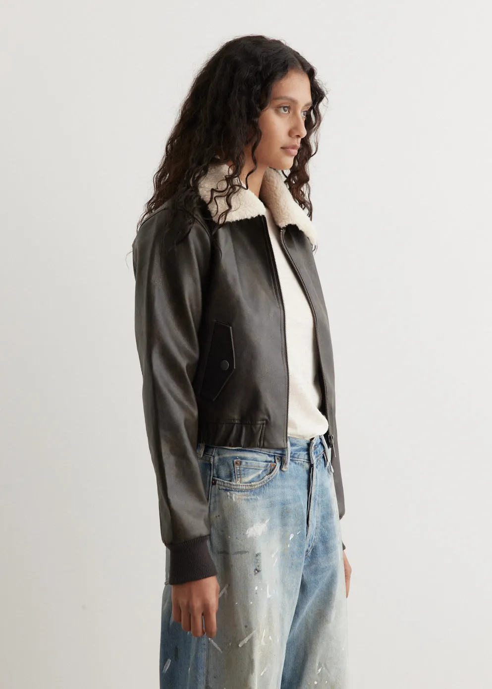 Vagabond Faux Shearling Jacket