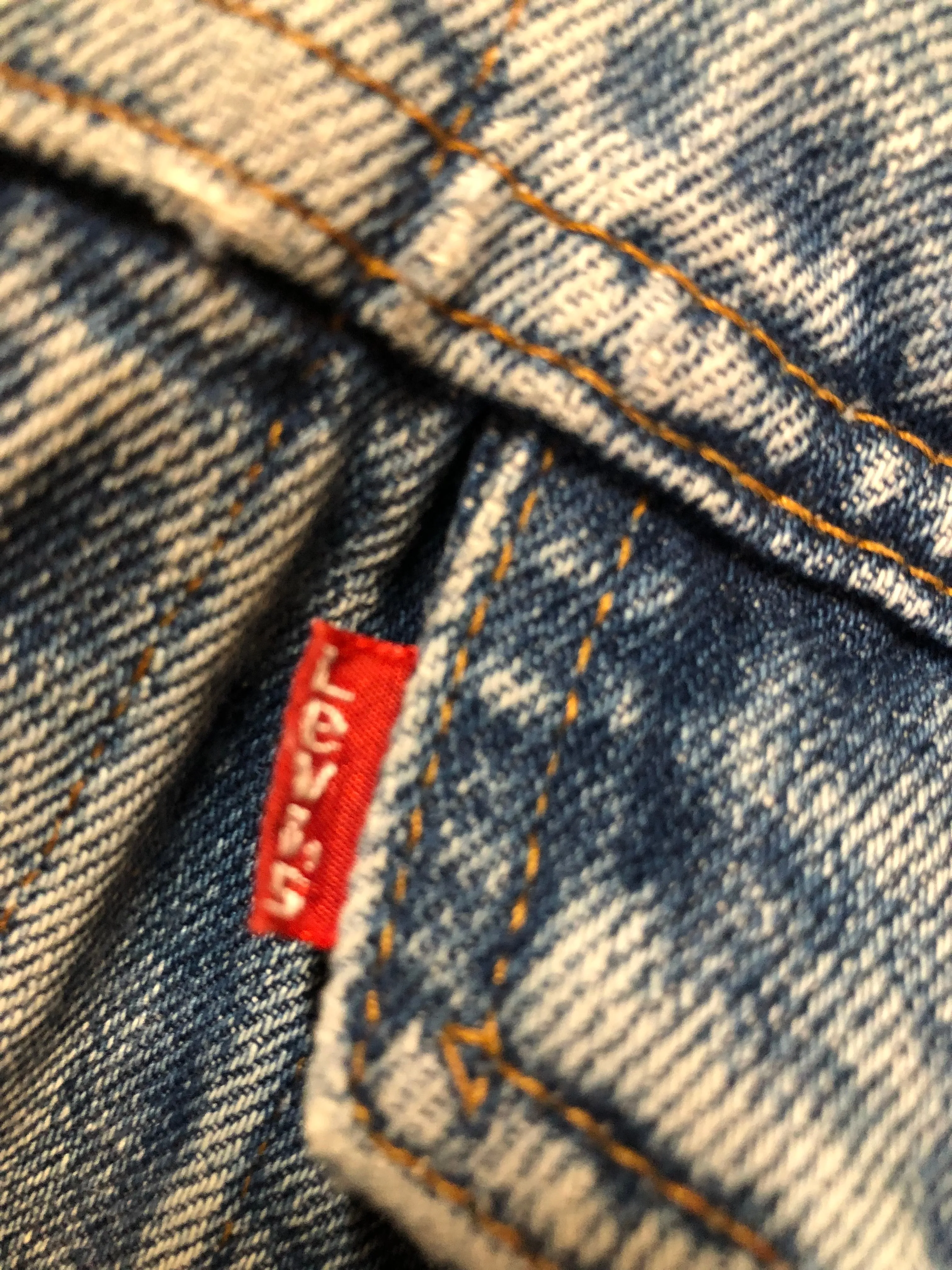 Vintage 70’s Levi’s Light Wash Denim Trucker Jacket, Made in Canada