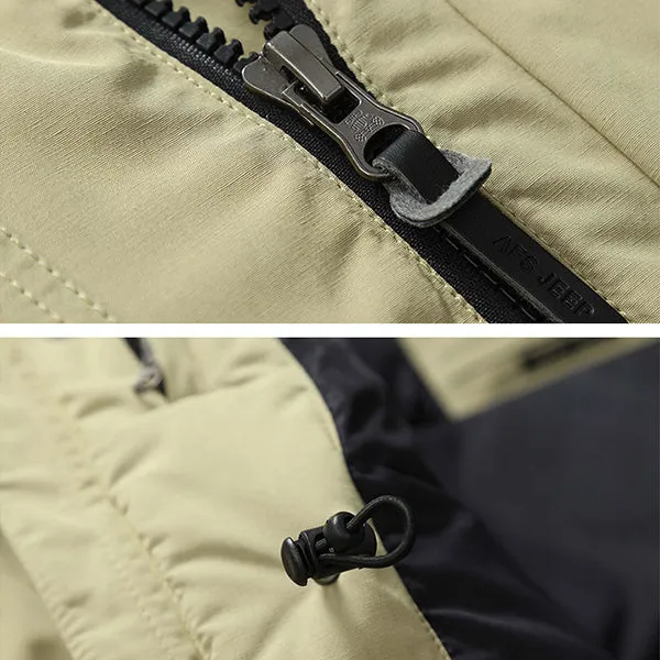 Winter Thick Warm Mid-long Length White Duck Down Parka