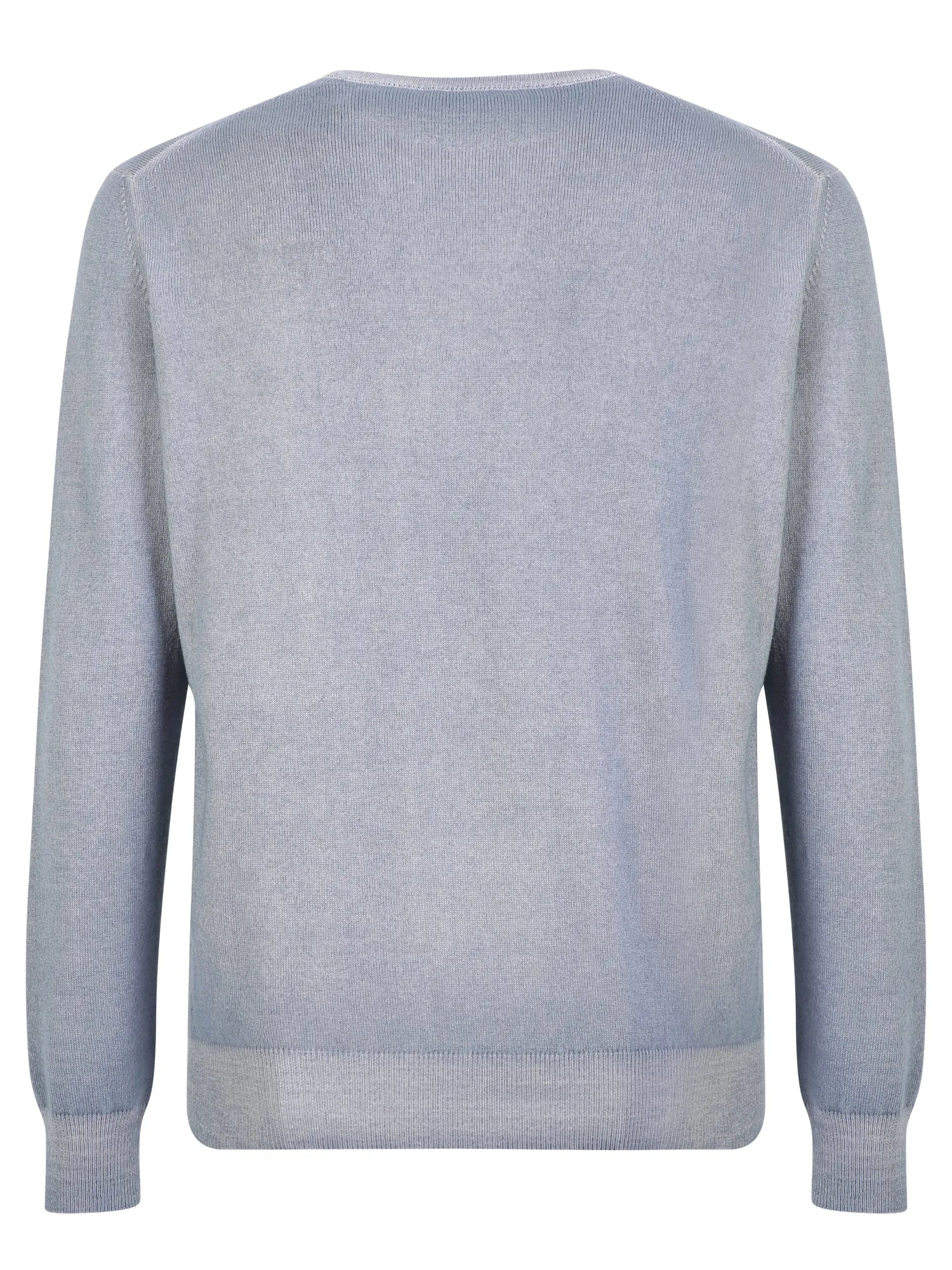 Wool blend jumper light blue