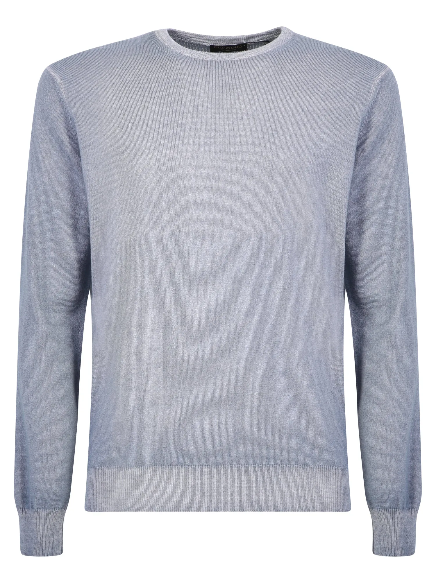 Wool blend jumper light blue