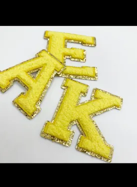 Yellow Grace Bag Patches
