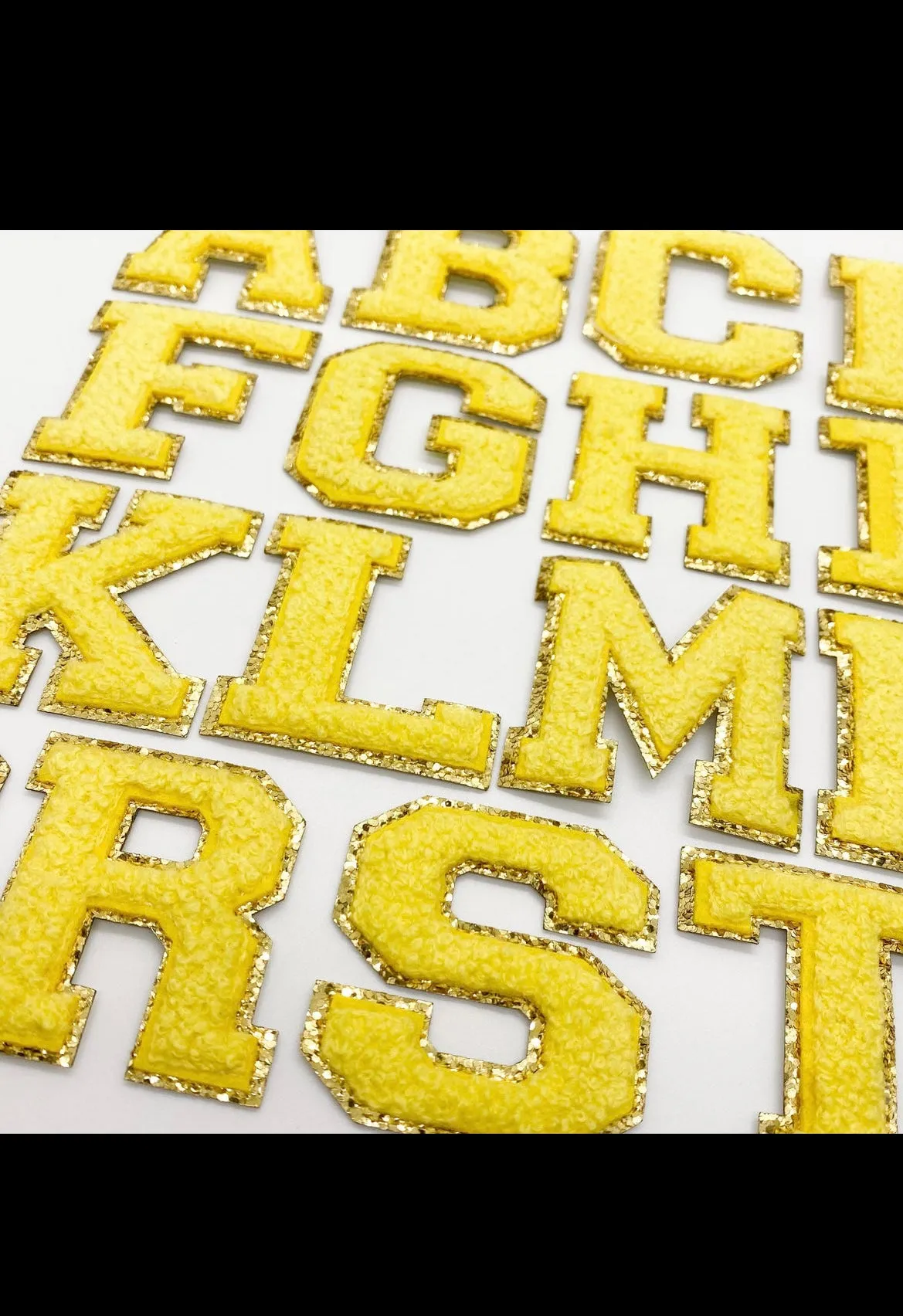 Yellow Grace Bag Patches