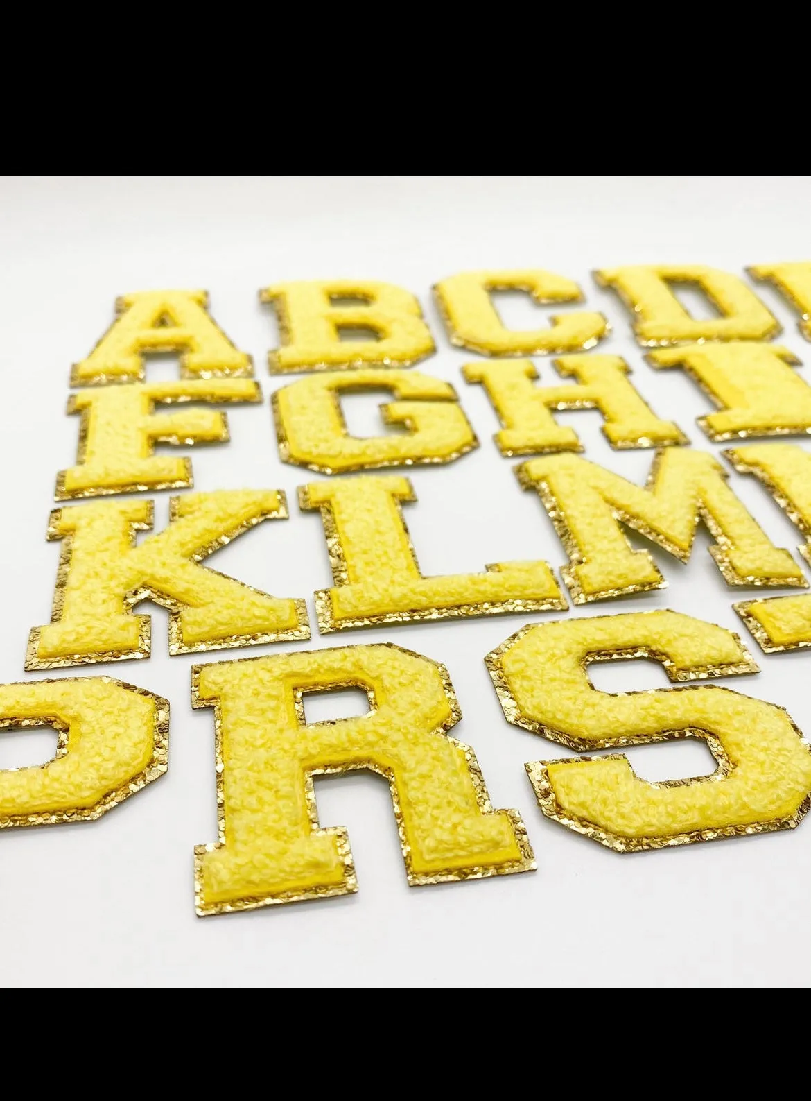 Yellow Grace Bag Patches