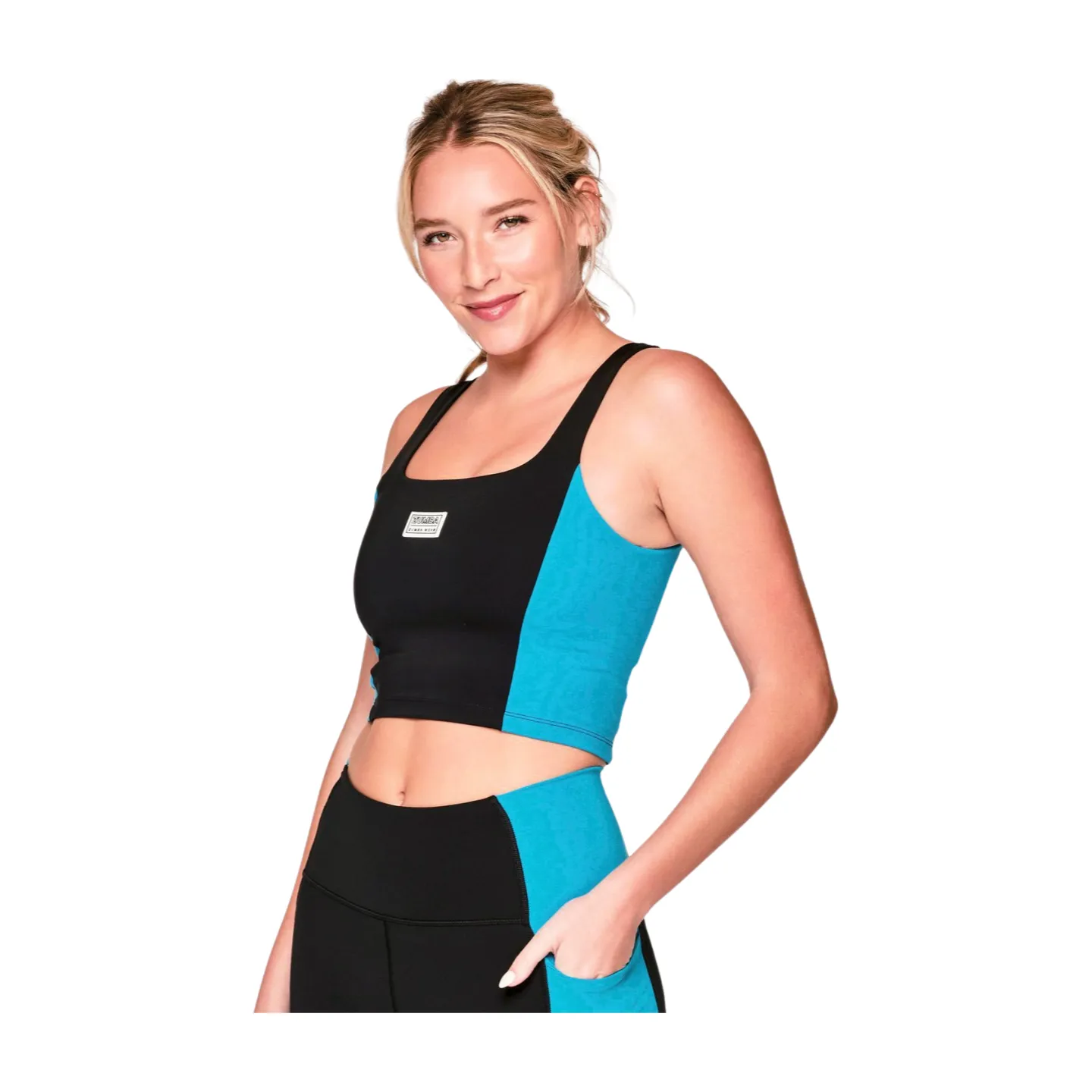 Zumba Electric Club Crop Tank (Special Order)